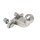 Flanschkugel LB 90, D23,50kN, S350kg silver