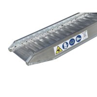Alu-Laderampe, 5150 kg pro Paar, o. Rand,