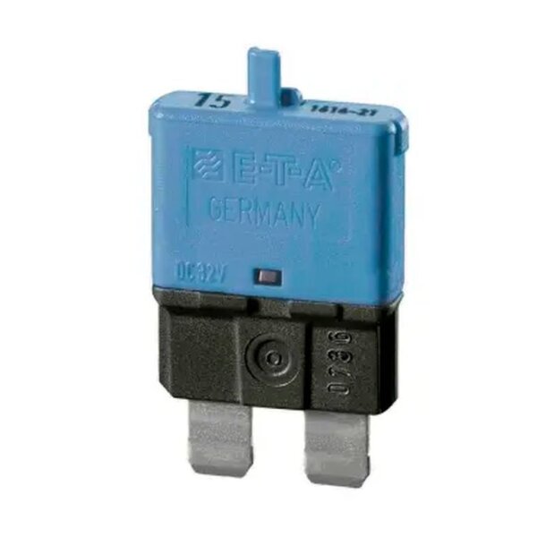 Sicherungsautomat (1) blau 15A (ETA)  bis DC 32V