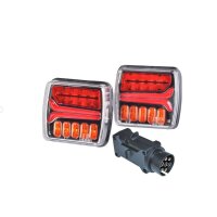 LED Schlussleuchten Set Wireless 12-24V