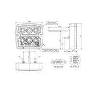 LED Schlussleuchte Horpol 12/24V  links/rechts