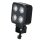 LED Arbeitsscheinw. Sparex 75x75x47, 12-24V
