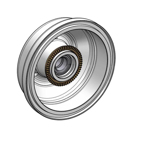 BT KNOTT 250x50, 122mm H, 112x5, M14x1.5