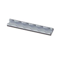 Airlineschiene Alu eckig B 25 Slimversion