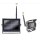 Rückfahrkamerasystem (3) Wireless 2.4GHz, HD 7"  12/24V