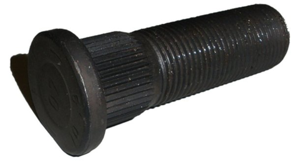 Radbolzen M18x1.5, L=60mm Ø riffel 19,5