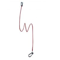 Abreissseil 1000mm Karabiner + Gabelkopf