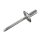Dicht-Becherblindniete Inox/Inox 4.8 x 12.0 Grosskopf, gerillt