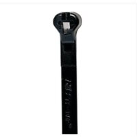 Kabelbinder mit Metallzunge, 092 x 2.4 mm, schwarz