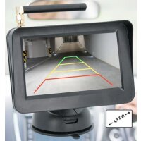 Rückfahrkamerasystem (6) Wireless 4.3"  12/24V