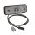 LED Positionsleuchte Flatpoint weiss 24V mit Gummiunterl.