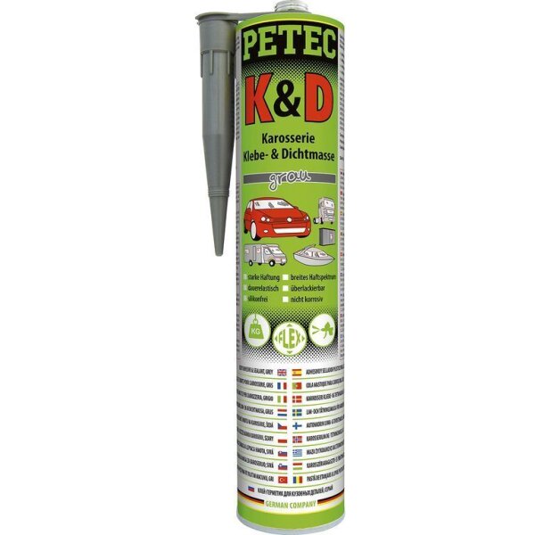 Karosserie Klebe - & Dichtmasse, 310 ml, grau