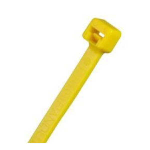 Kabelbinder, 150 x 3.6 mm, Farbe = gelb