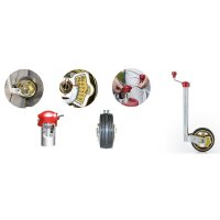 Stützrad    300kg  48mm  Hub 250mm