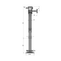 Stützfuss Schwenkbar 500kg: AL-KO
