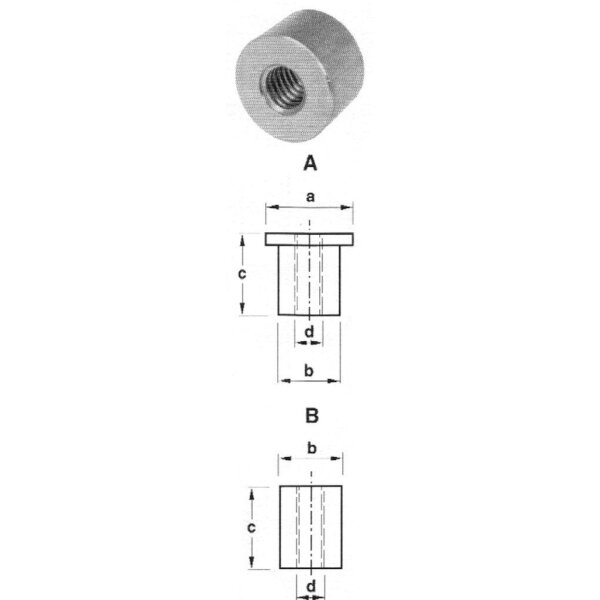 Spindelmutter zu  130001/11/130300