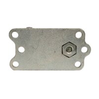 Klemmhalter Ø48mm, Knebel klappbar