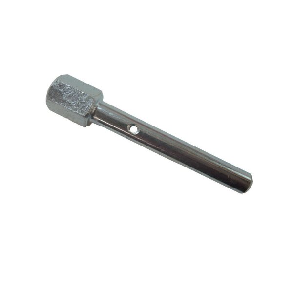 Achse mit 6 Kant 19mm