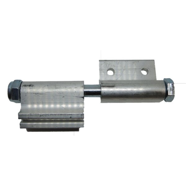 Alu-Scharnier kurz/kurz kompl.