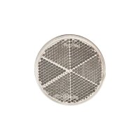 Rückstrahler Ø 80 mm weiss