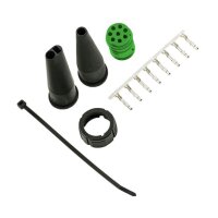 Bajonett-Verbinder 8-pol  grün (rechts)