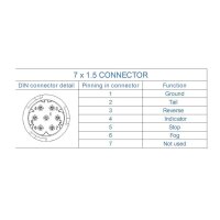 Schlussleuchte LC15-1.1 - Iveco links 12V ab 01.07.2021