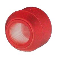 Tülle für Kabel , Farbe rot 12mm