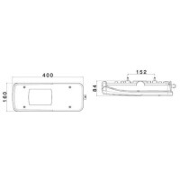LED Schlussleuchte Vignal LC11 LED KJ 12 24V  links