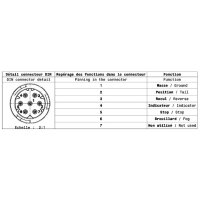 LED Schlussleuchte Vignal LC12 LED T11L  12V  links