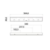 LED Lichtleiste Vignal BL15 , 24V  Anbau hinten rechts