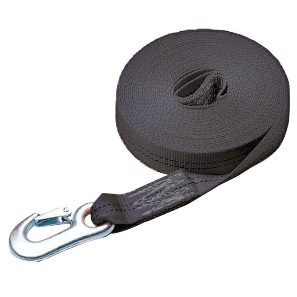 Seilwinde Textil-Band, L: 12.5m, B: 55mm