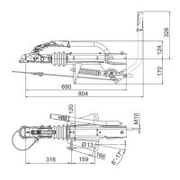 AE AL-KO: 161S,    950-1600kg, 100kg