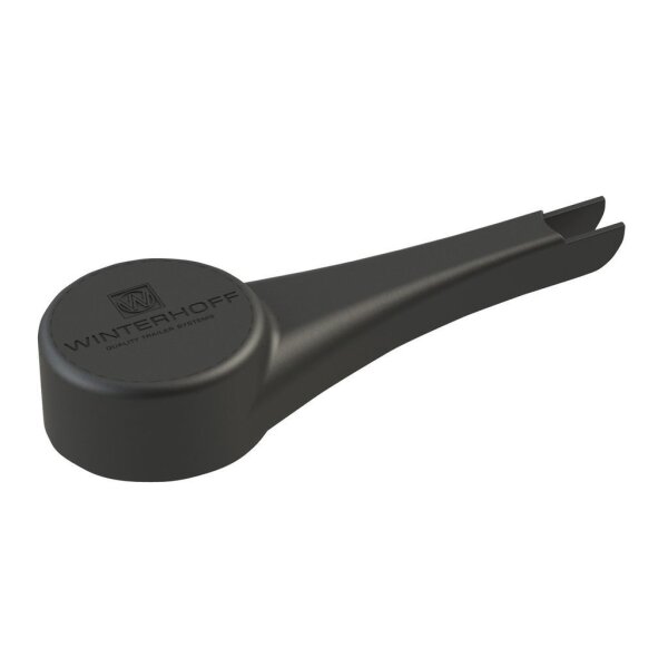 Kurbel Abdeckung, Winterhoff, schwarz