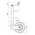 Stützrad    400kg  60mm  Hub 350mm Winterhoff