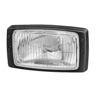 Einbauscheinwerfer Hella H4 mit Standlicht 12-24V