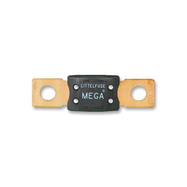 Sicherung Mega, schwarz, 125A  max. 32V