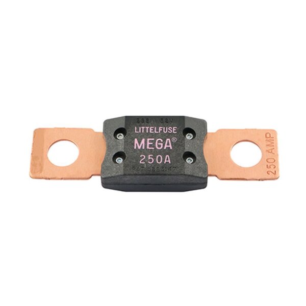 Sicherung Mega, schwarz, 250A  max. 32V