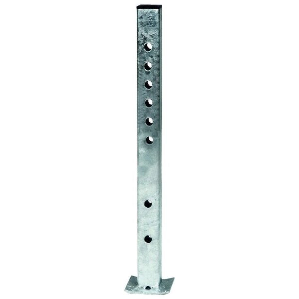 Stützfuss     400kg  4-kant  50mm