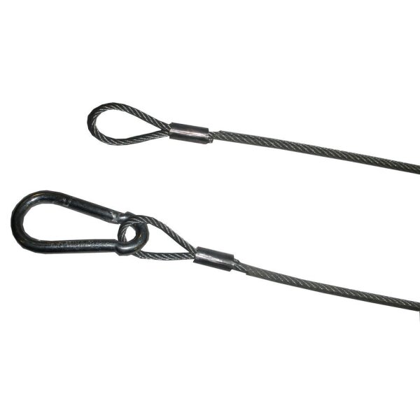 Abreissseil 1600mm Karabiner / Schlaufe
