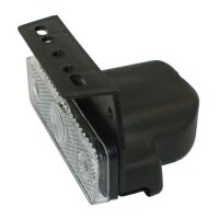 LED Positionsleuchte Flatpoint weiss  24V