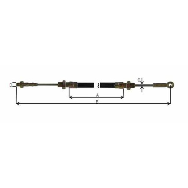 Bowdenzug AL-KO AE 1.3 VB m. RM