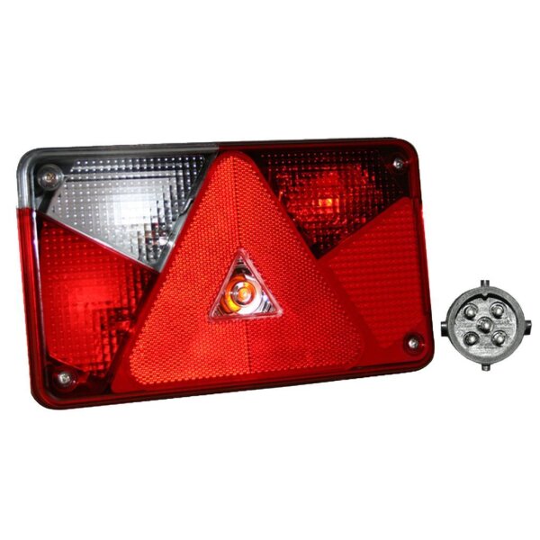 LED Schlussleuchte Hybrid !! Multipoint V  rechts 12V