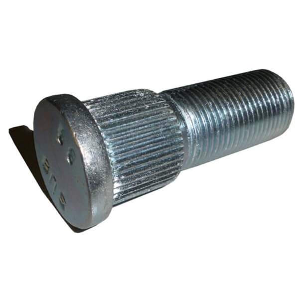 Radbolzen M18x1.5, L=55mm Ø riffel 21