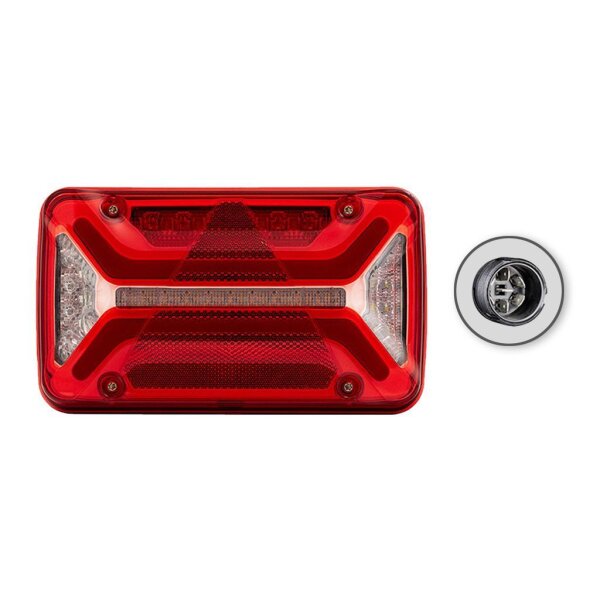LED Schlussleuchte Aspöck Multiled III (11) 10-30V links