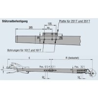 Zugverbindung AL-KO, V 251 T 2800kg