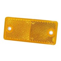 Rückstrahler gelb 90 x 40mm