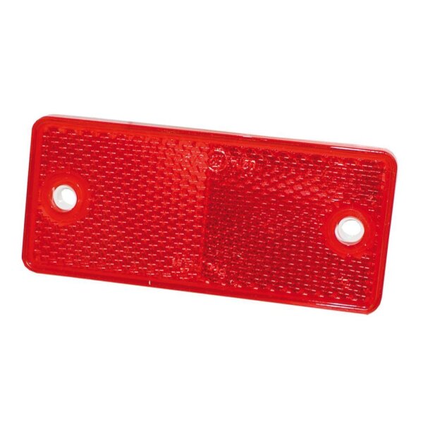 Rückstrahler rot 90 x 40mm