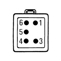 Schlussleuchte Hella (6) Cargoluna 12V  links