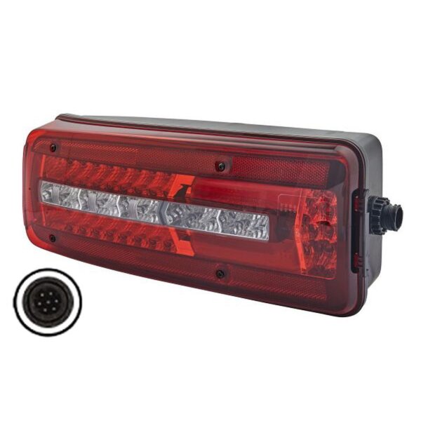 Schlussleuchte Hella MAN (1) Truck Full LED links 24V