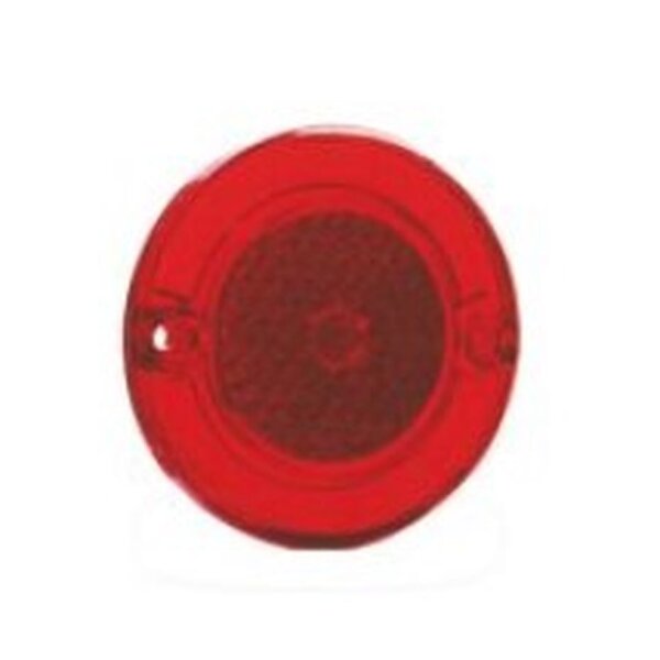 Rückstrahler Jokon  R710 mit Klarglasoptik Ø 95mm rot
